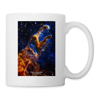 Pillars of Creation (Eagle Nebula) - Tasse - Weiß - Rechts
