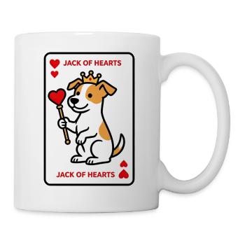 Jack Russell Of Hearts Original Design - Mug - white - Right