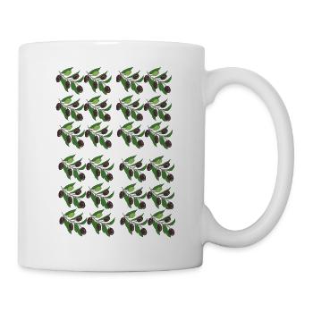 Olive Branches Pattern - Mug - white - Right