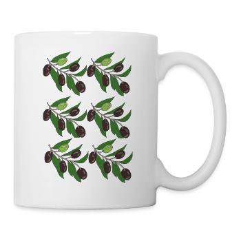 Olive Branch Pattern - Mug - white - Right