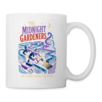 Mysterious Midnight Gardeners - Mug - white - Right