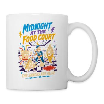 Midnight Food Court Vibrant Snacks - Mug - white - Right