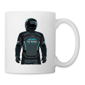 Motorcyclist - Born To Ride - Mug - white - Right
