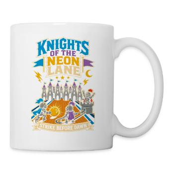 Ritter Bowling Neon Lane - Tasse - Weiß - Rechts