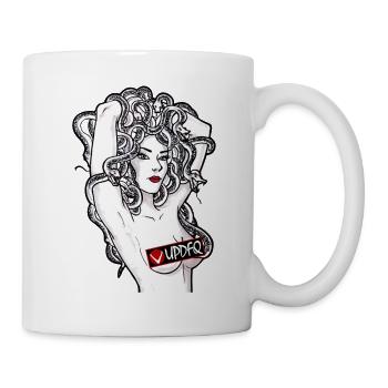 Medusa-Noir-Reihe - Tasse - Weiß - Rechts