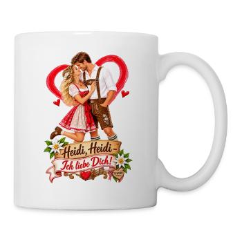 SZWENP – Oktober Herbstfest Heidi - Tasse - Weiß - Rechts