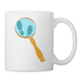 Detektiv - Tasse - Weiß - Rechts