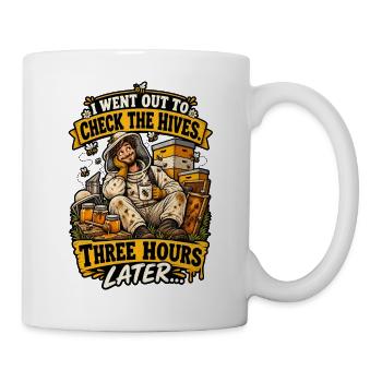 Beekeeper Hive Check - Tasse - Weiß - Rechts