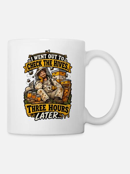 Beekeeper Hive Check - Tasse - Weiß