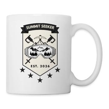 Summit Seeker Skiabzeichen - Tasse - Weiß - Rechts