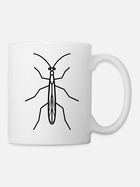 Stick-Insekt - Tasse - Weiß