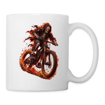 BMX Bone Rider - Tasse - Weiß - Rechts