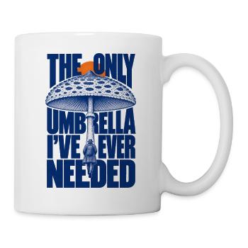 Der einzige Regenschirm, den ich gebraucht habe - Tasse - Weiß - Rechts