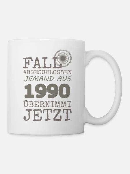 1990 - Tasse - Weiß