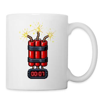Dynamit - Tasse - Weiß - Rechts