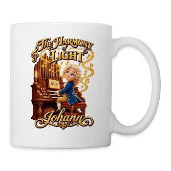 Bach – Die Harmonie des Lichts - Tasse - Weiß - Rechts