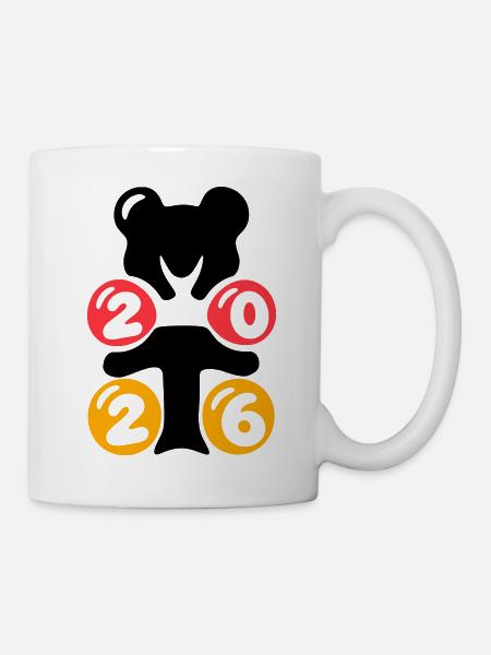 Logo_2026_final_layers - Tasse - Weiß