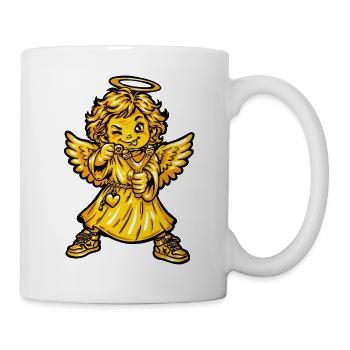 Engel Humor Love - Tasse - Weiß - Rechts
