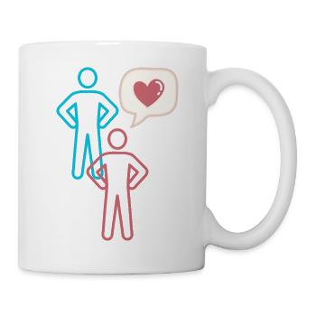 Reden wir von Liebe - Tasse - Weiß - Rechts
