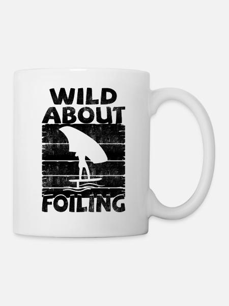 Wild about Foiling - Tasse - Weiß