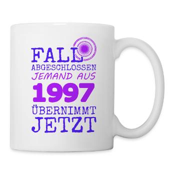 Fall 1997 - Tasse - Weiß - Rechts