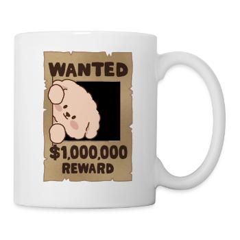 Hund gesucht - Tasse - Weiß - Rechts