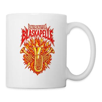 Laut Lauter Blaskapelle - Tasse - Weiß - Rechts