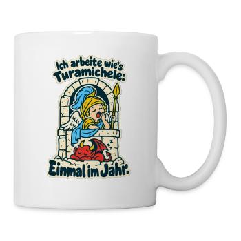 Turamichele Einmal im Jahr - Tasse - Weiß - Rechts