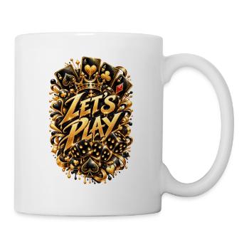 LET’S PLAY – Casino Chaos - Tasse - Weiß - Rechts