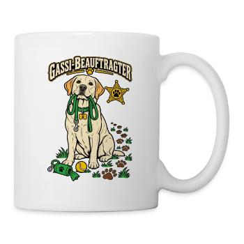 Gassi-Beauftragter - Tasse - Weiß - Rechts