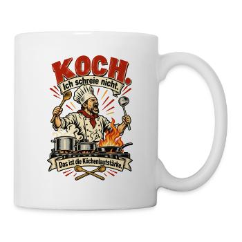 Koch Küchenlautstärke - Tasse - Weiß - Rechts