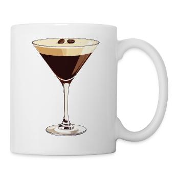 Espresso Martini - Tasse - Weiß - Rechts
