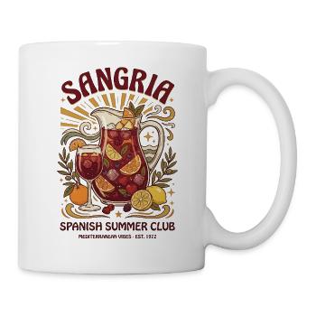 Sangria - Tasse - Weiß - Rechts