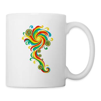 Pravaha - Tasse - Weiß - Rechts