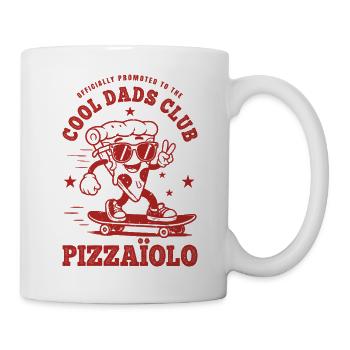 Papa Pizzaiolo Club - Tasse - Weiß - Rechts