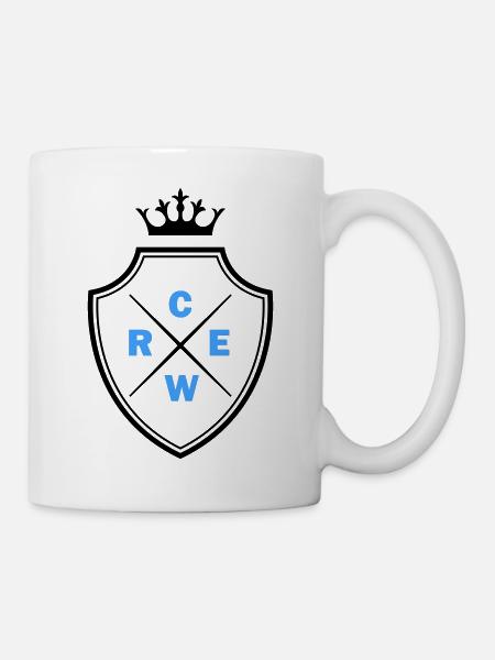 crew - Tasse - Weiß