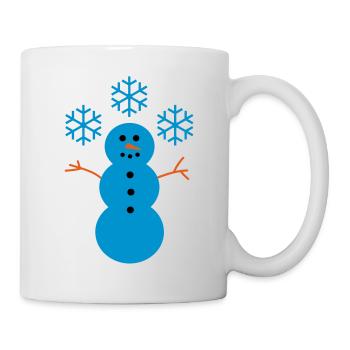 Bonhomme de Neige - Mug blanc - blanc - Droite