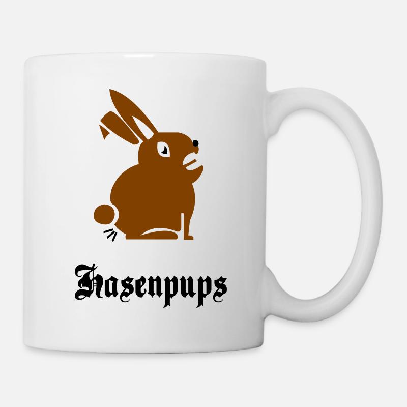 Hasenpups - Tasse - Weiß