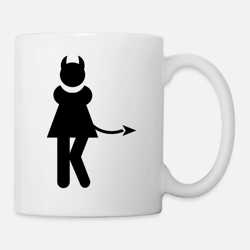 diablotine - Mug blanc - blanc