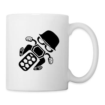Biker ÖMM Ötztaler Mopedmarathon - Tasse - Weiß - Rechts