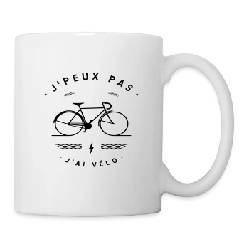 Mug blanc avec motif J'ai Vélo : Le T-shirt des Passionnés de Cyclisme