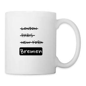 Brême - la plus belle ville du monde, Allemagne - Mug blanc - blanc - Droite