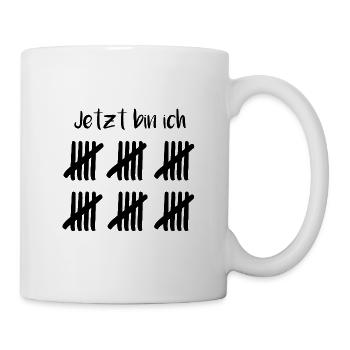 30. Geburtstag Shirt - Geschenk zum 30er - Tasse - Weiß - Rechts