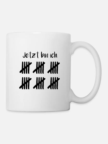 30. Geburtstag Shirt - Geschenk zum 30er - Tasse - Weiß