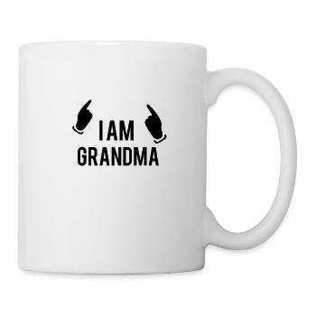 I am grandma - Mug - white - Right