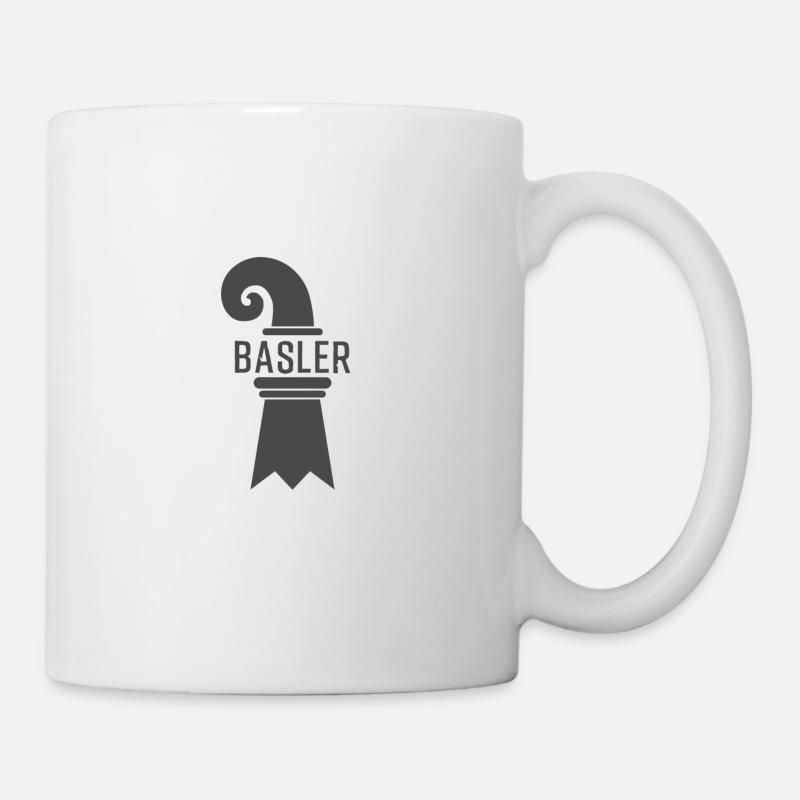 ich bin Basler - Tasse - Weiß
