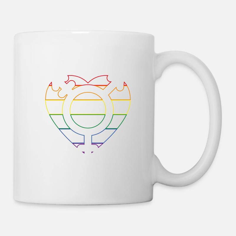 L'amour est neutre ... - Mug blanc - blanc
