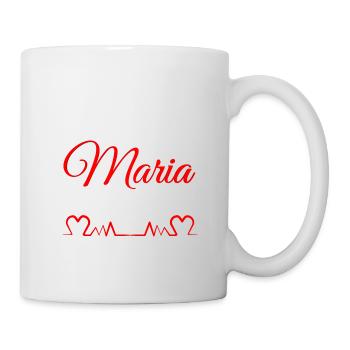 maria, prénom, fille, nom de naissance - Mug blanc - blanc - Droite