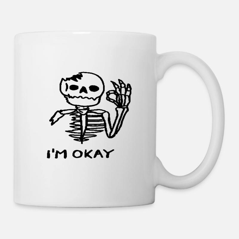 Je suis d’accord - Mug blanc - blanc