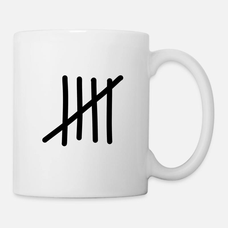 five - Mug blanc - blanc